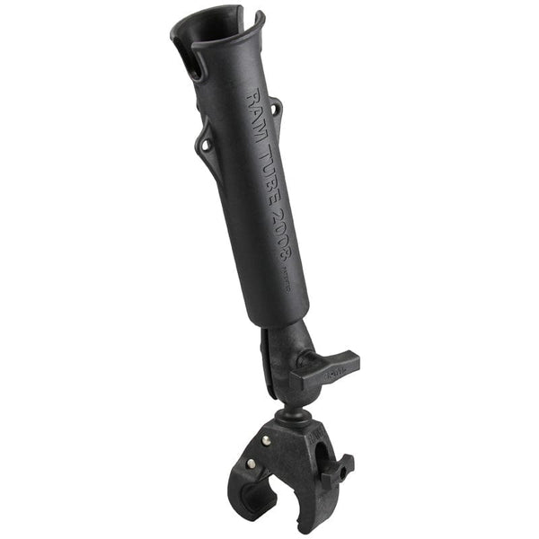 RAM Mounts RAM TUBE ROD HOLDER WITH RAM TOUGH-CLAW RAP-119-404U RAM TUBE ROD HOLDER WITH RAM TOUGH-CLAW