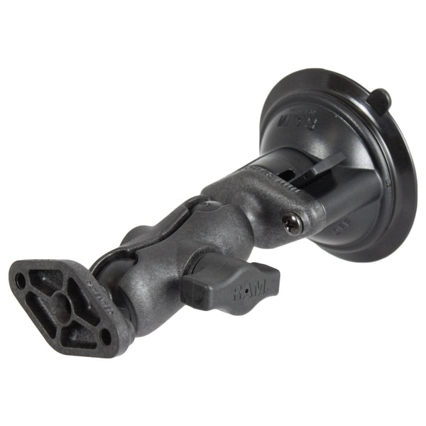 RAM Mounts RAM TWIST-LOCK COMPOSITE SUCTION CUP DOUBLE BALL MOUNT RAP-B-166U-A RAM TWIST-LOCK COMPOSITE SUCTION CUP DOUBLE BALL MOUNT