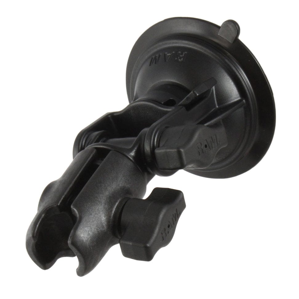 RAM Mounts RAM TWIST-LOCK COMPOSITE SUCTION CUP RATCHET MOUNT WITH SOCKET ARM RAP-B-104-224U-QU1 RAM TWIST-LOCK COMPOSITE SUCTION CUP RATCHET MOUNT WITH SOCKET ARM