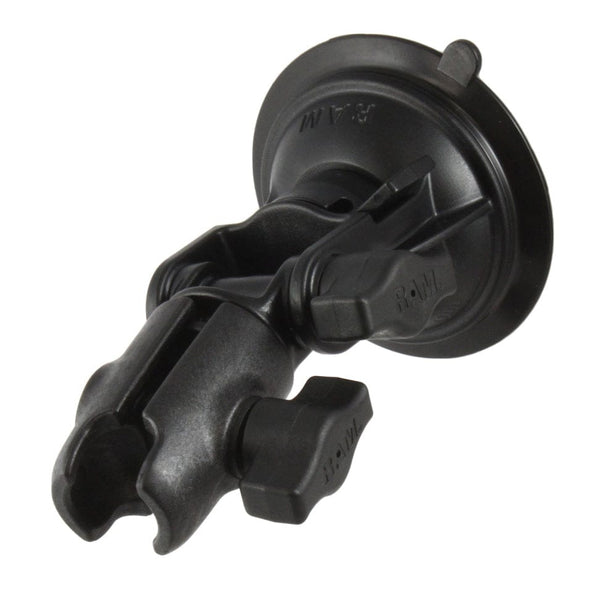 RAM Mounts RAM TWIST-LOCK COMPOSITE SUCTION CUP RATCHET MOUNT WITH SOCKET ARM RAP-B-104-224U-QU1 RAM TWIST-LOCK COMPOSITE SUCTION CUP RATCHET MOUNT WITH SOCKET ARM