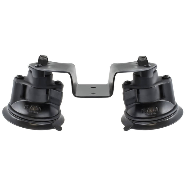 RAM Mounts RAM TWIST-LOCK DUAL ARTICULATING SUCTION CUP BASE RAM-189B-PIV1U RAM TWIST-LOCK DUAL ARTICULATING SUCTION CUP BASE
