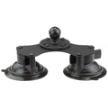 RAM Mounts RAM TWIST-LOCK DUAL SUCTION CUP BASE WITH BALL RAM-B-189B-202U RAM TWIST-LOCK DUAL SUCTION CUP BASE WITH BALL