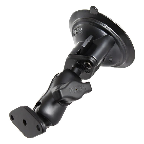 RAM Mounts RAM TWIST-LOCK SUCTION CUP DOUBLE BALL MOUNT RAM-B-166U-A RAM TWIST-LOCK SUCTION CUP DOUBLE BALL MOUNT
