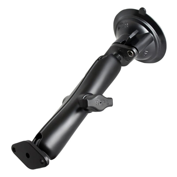 RAM Mounts RAM TWIST-LOCK SUCTION CUP DOUBLE BALL MOUNT RAM-B-166U-C RAM TWIST-LOCK SUCTION CUP DOUBLE BALL MOUNT