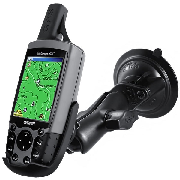 RAM Mounts RAM TWIST-LOCK SUCTION CUP MOUNT FOR GARMIN ASTRO 220, GPS 60 + MORE RAM-B-166-GA12U RAM TWIST-LOCK SUCTION CUP MOUNT FOR GARMIN ASTRO 220, GPS 60 + MORE
