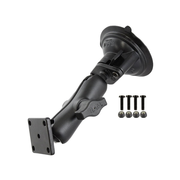 RAM Mounts RAM TWIST-LOCK SUCTION CUP MOUNT FOR GARMIN ECHO 100, 150 & 300C RAM-B-166-G4 RAM TWIST-LOCK SUCTION CUP MOUNT FOR GARMIN ECHO 100, 150 & 300C