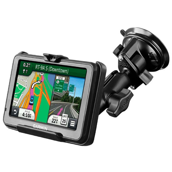 RAM Mounts RAM TWIST-LOCK SUCTION CUP MOUNT FOR GARMIN NUVI 200W, 465T + MORE RAM-B-166-GA25U RAM TWIST-LOCK SUCTION CUP MOUNT FOR GARMIN NUVI 200W, 465T + MORE