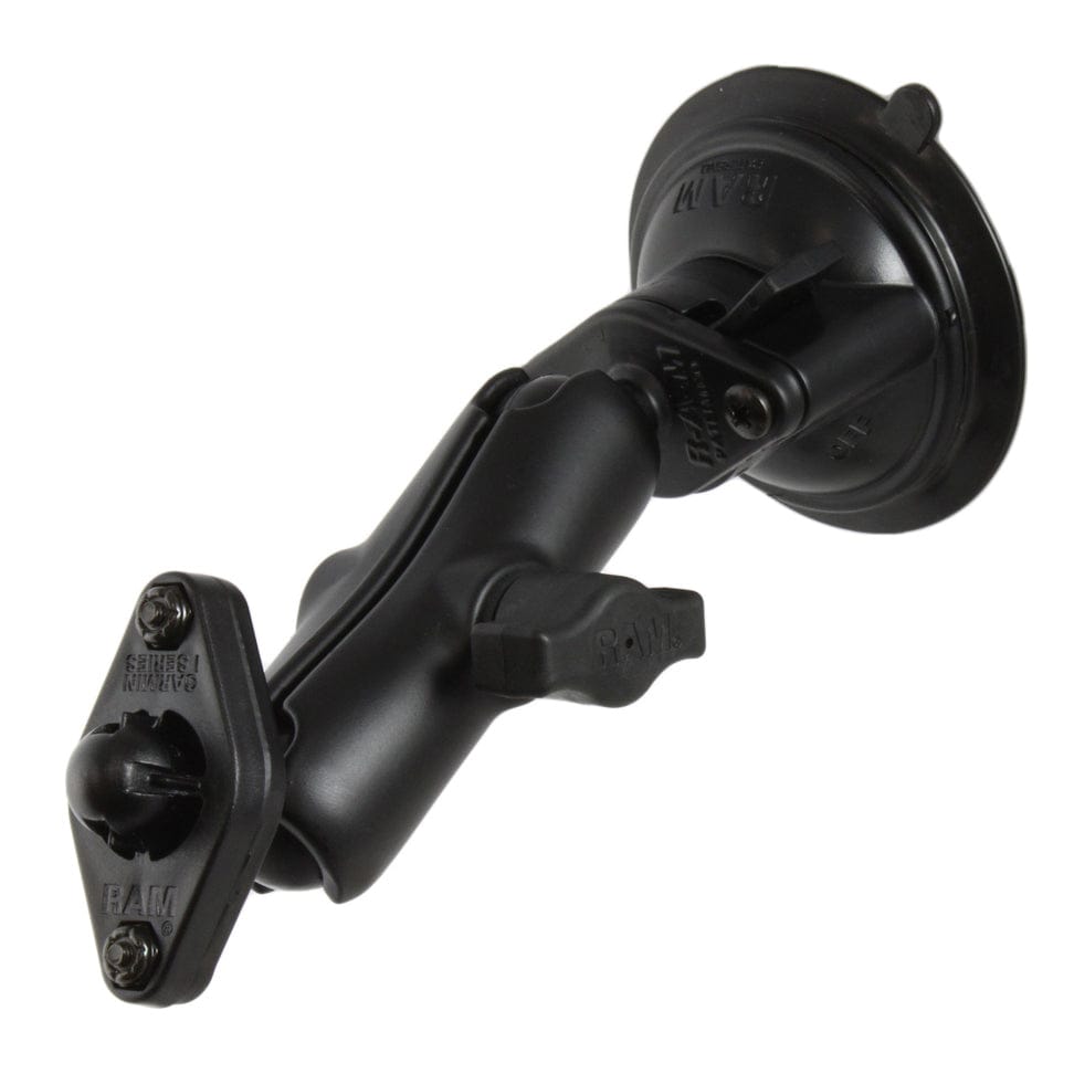 RAM Mounts RAM TWIST-LOCK SUCTION CUP MOUNT FOR GARMIN STREETPILOT C530 + MORE RAM-B-166-GA22U RAM TWIST-LOCK SUCTION CUP MOUNT FOR GARMIN STREETPILOT C530 + MORE