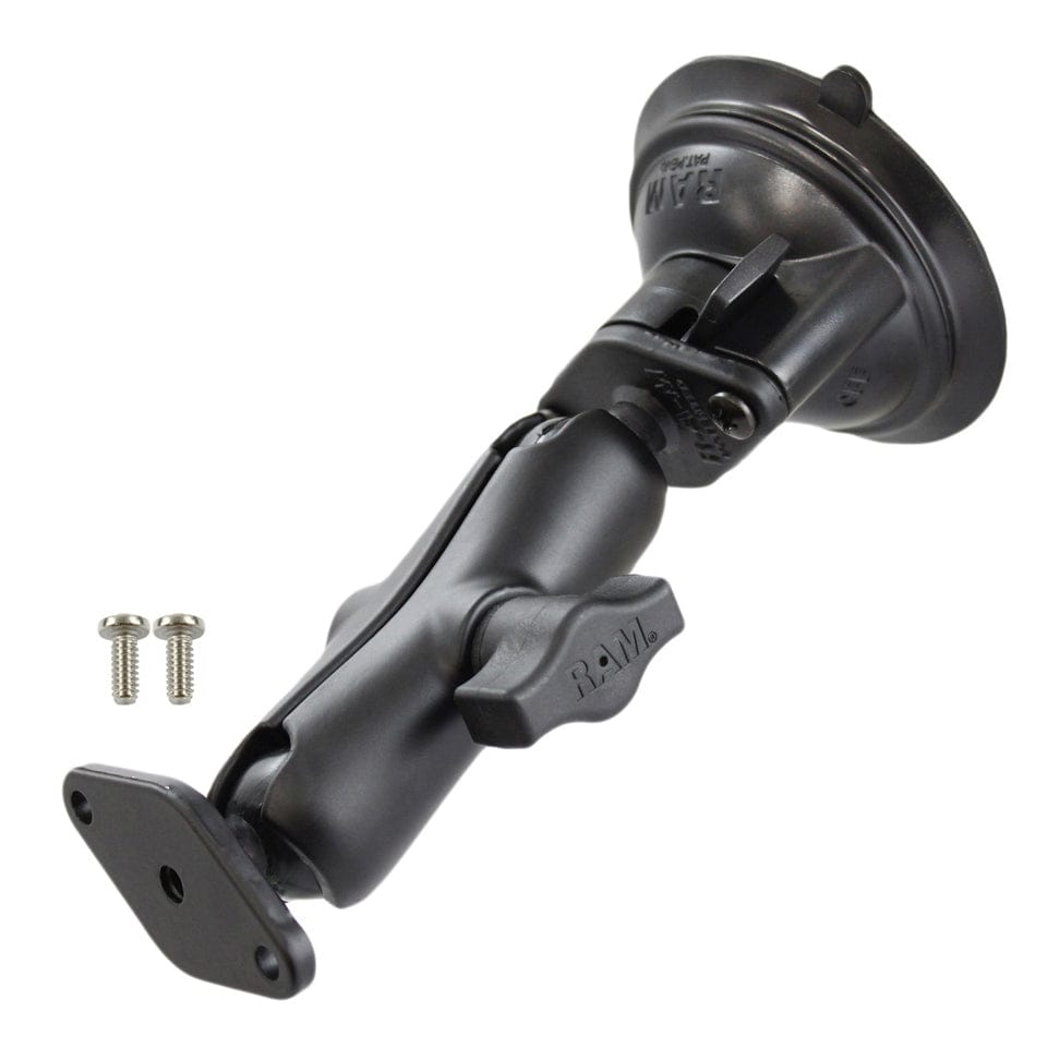 RAM Mounts RAM TWIST-LOCK SUCTION CUP MOUNT FOR LOWRANCE AIRMAP 2000C RAM-B-166-LO4U RAM TWIST-LOCK SUCTION CUP MOUNT FOR LOWRANCE AIRMAP 2000C
