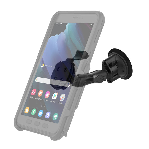 RAM Mounts RAM TWIST-LOCK SUCTION CUP MOUNT FOR OTTERBOX UNIVERSE IPAD CASES RAM-B-166-OT3U RAM TWIST-LOCK SUCTION CUP MOUNT FOR OTTERBOX UNIVERSE IPAD CASES