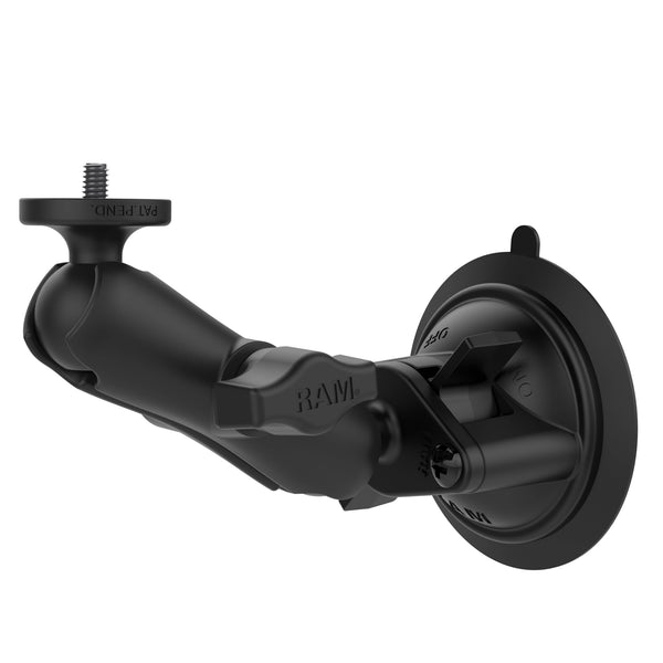 RAM Mounts RAM TWIST-LOCK SUCTION CUP MOUNT WITH 1/4"-20 THREADED CAMERA ADAPTER RAM-B-224-1-A-366U RAM TWIST-LOCK SUCTION CUP MOUNT WITH 1/4"-20 THREADED CAMERA ADAPTER