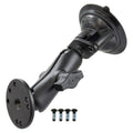 RAM Mounts RAM TWIST-LOCK SUCTION CUP MOUNT WITH ROUND PLATE & HARDWARE RAM-B-166-202U-UK1 RAM TWIST-LOCK SUCTION CUP MOUNT WITH ROUND PLATE & HARDWARE