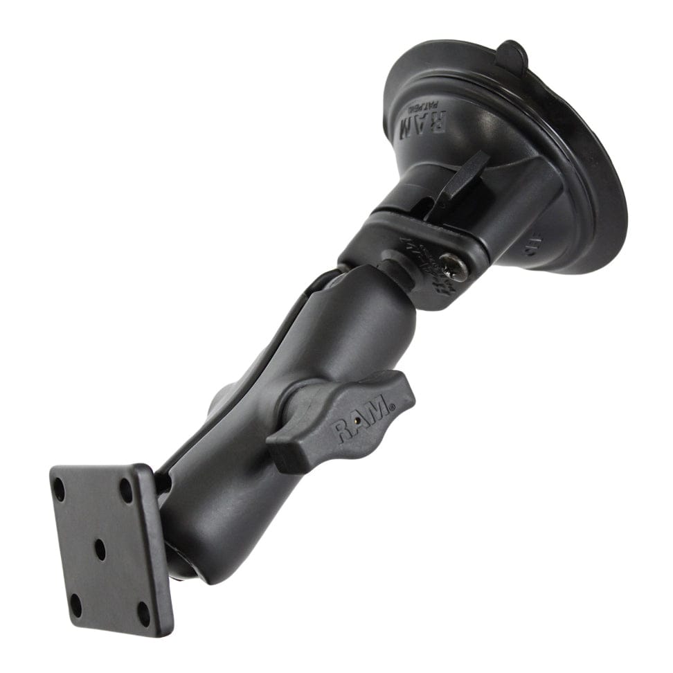 RAM Mounts RAM TWIST-LOCK SUCTION CUP WITH AMPS HOLE PATTERN RAM-B-166-347U RAM TWIST-LOCK SUCTION CUP WITH AMPS HOLE PATTERN