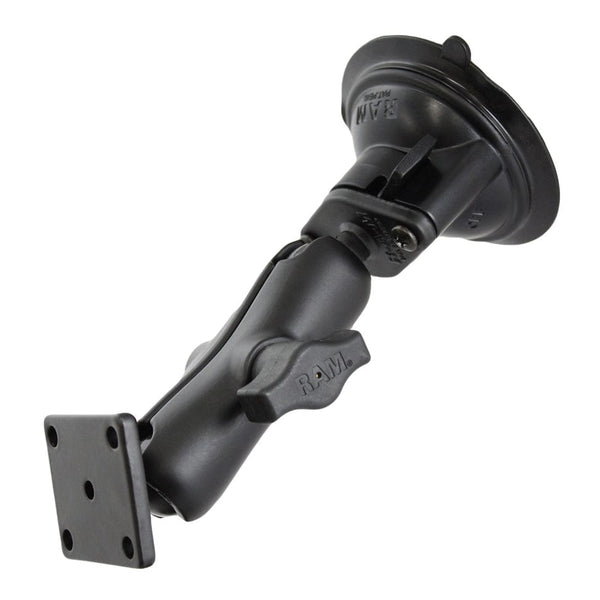RAM Mounts RAM TWIST-LOCK SUCTION CUP WITH AMPS HOLE PATTERN RAM-B-166-347U RAM TWIST-LOCK SUCTION CUP WITH AMPS HOLE PATTERN