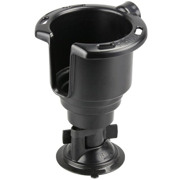 RAM Mounts RAM TWIST-LOCK SUCTION CUP WITH DRINK CUP HOLDER RAP-224-429 RAM TWIST-LOCK SUCTION CUP WITH DRINK CUP HOLDER