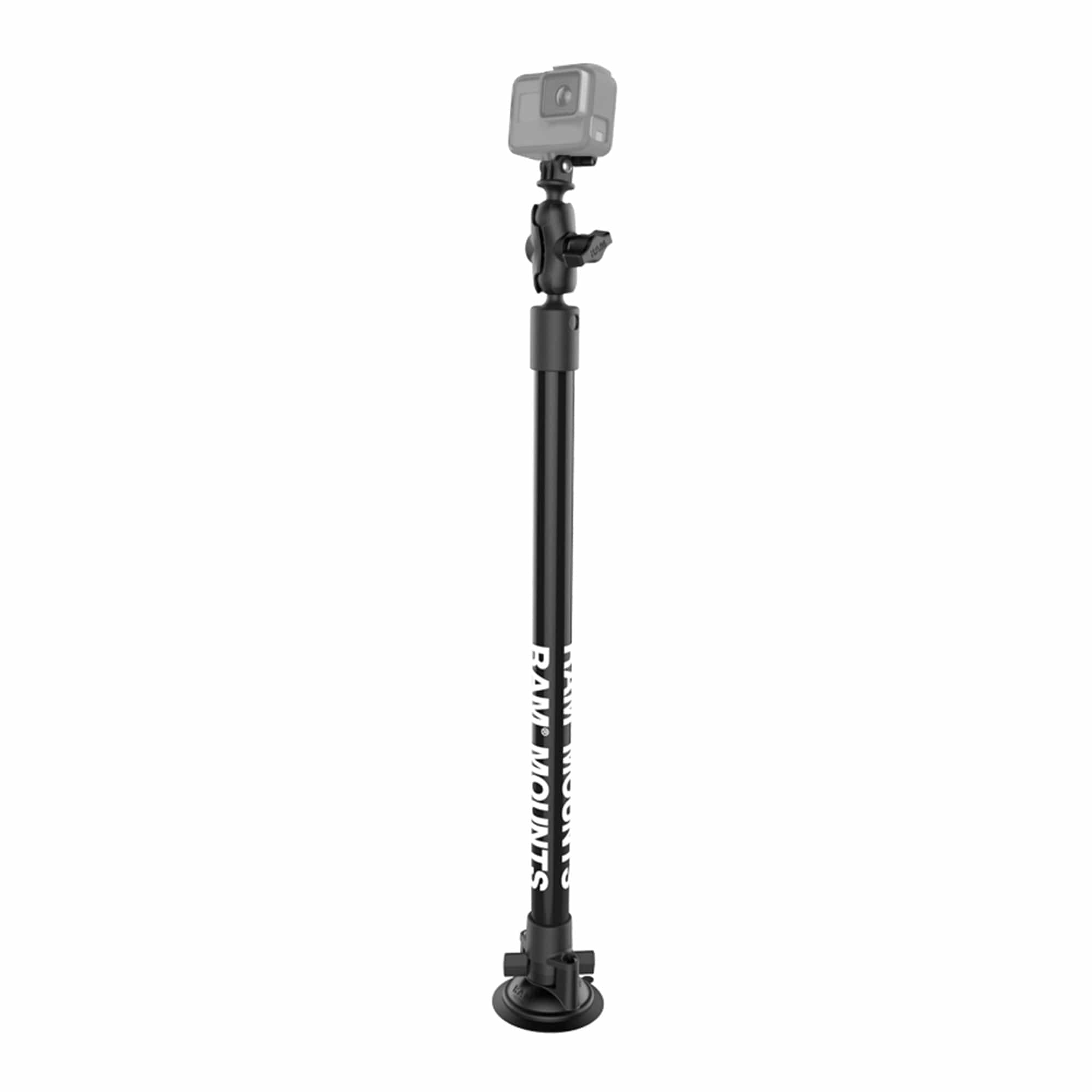 RAM Mounts RAM TWIST-LOCK SUCTION MOUNT WITH 18" POLE & ACTION CAMERA ADAPTER RAP-224-18-A-GOP1 RAM TWIST-LOCK SUCTION MOUNT WITH 18" POLE & ACTION CAMERA ADAPTER
