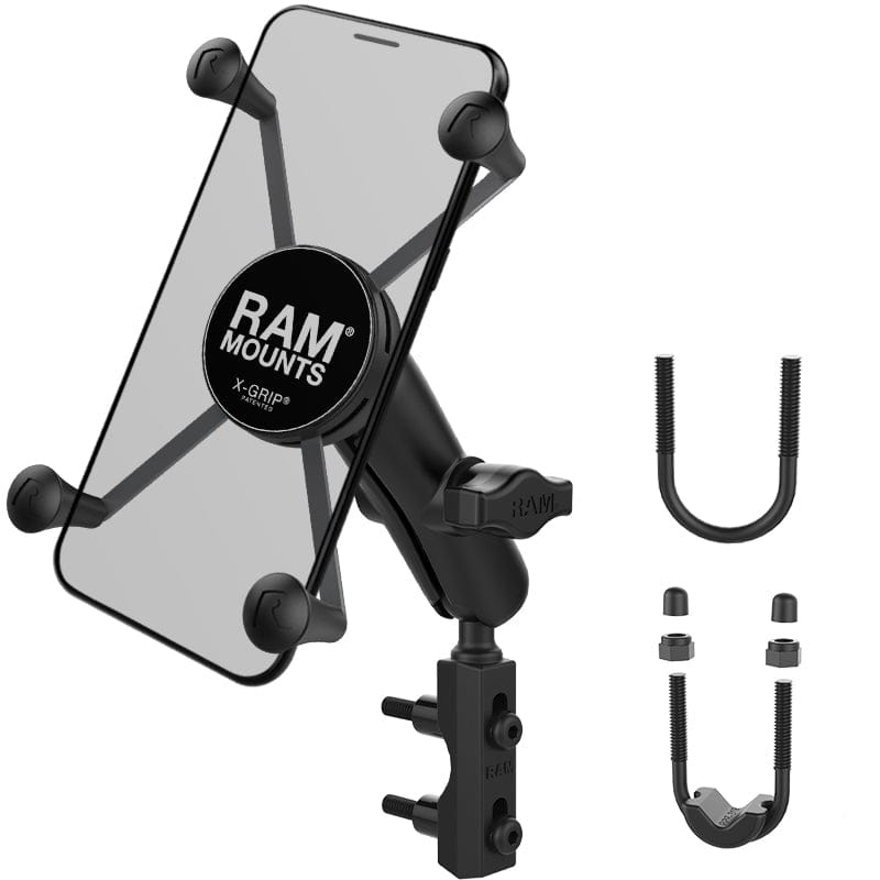 RAM Mounts RAM X-GRIP LARGE PHONE MOUNT WITH BRAKE/CLUTCH RESERVOIR BASE RAM-B-174-UN10 RAM X-GRIP LARGE PHONE MOUNT WITH BRAKE/CLUTCH RESERVOIR BASE
