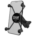 RAM Mounts RAM X-GRIP LARGE PHONE MOUNT WITH COMPOSITE DOUBLE SOCKET ARM RAP-HOL-UN10B-201U RAM X-GRIP LARGE PHONE MOUNT WITH COMPOSITE DOUBLE SOCKET ARM