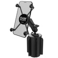 RAM Mounts RAM X-GRIP LARGE PHONE MOUNT WITH RAM-A-CAN II CUP HOLDER BASE RAP-299-3-UN10U RAM X-GRIP LARGE PHONE MOUNT WITH RAM-A-CAN II CUP HOLDER BASE