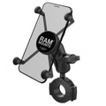 RAM Mounts RAM X-GRIP LARGE PHONE MOUNT WITH RAM TORQUE LARGE RAIL BASE RAM-B-408-112-15-A-UN10 RAM X-GRIP LARGE PHONE MOUNT WITH RAM TORQUE LARGE RAIL BASE