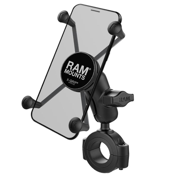 RAM Mounts RAM X-GRIP LARGE PHONE MOUNT WITH RAM TORQUE LARGE RAIL BASE RAM-B-408-112-15-A-UN10 RAM X-GRIP LARGE PHONE MOUNT WITH RAM TORQUE LARGE RAIL BASE