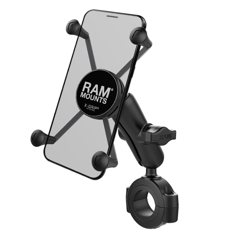 RAM Mounts RAM X-GRIP LARGE PHONE MOUNT WITH RAM TORQUE LARGE RAIL BASE RAM-B-408-112-15-UN10U RAM X-GRIP LARGE PHONE MOUNT WITH RAM TORQUE LARGE RAIL BASE