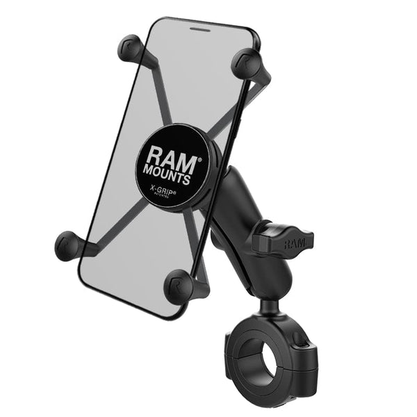 RAM Mounts RAM X-GRIP LARGE PHONE MOUNT WITH RAM TORQUE LARGE RAIL BASE RAM-B-408-112-15-UN10U RAM X-GRIP LARGE PHONE MOUNT WITH RAM TORQUE LARGE RAIL BASE