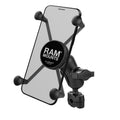 RAM Mounts RAM X-GRIP LARGE PHONE MOUNT WITH RAM TORQUE SMALL RAIL BASE RAM-B-408-37-62-A-UN10 RAM X-GRIP LARGE PHONE MOUNT WITH RAM TORQUE SMALL RAIL BASE