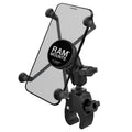 RAM Mounts RAM X-GRIP LARGE PHONE MOUNT WITH RAM TOUGH-CLAW SMALL CLAMP BASE RAM-B-400-A-HOL-UN10BU RAM X-GRIP LARGE PHONE MOUNT WITH RAM TOUGH-CLAW SMALL CLAMP BASE