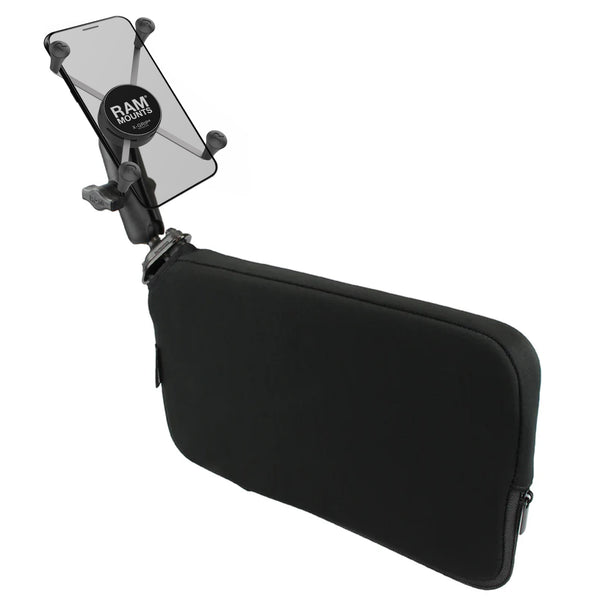 RAM Mounts RAM X-GRIP LARGE PHONE MOUNT WITH RAM TOUGH-WEDGE BASE RAP-B-407-UN10U RAM X-GRIP LARGE PHONE MOUNT WITH RAM TOUGH-WEDGE BASE