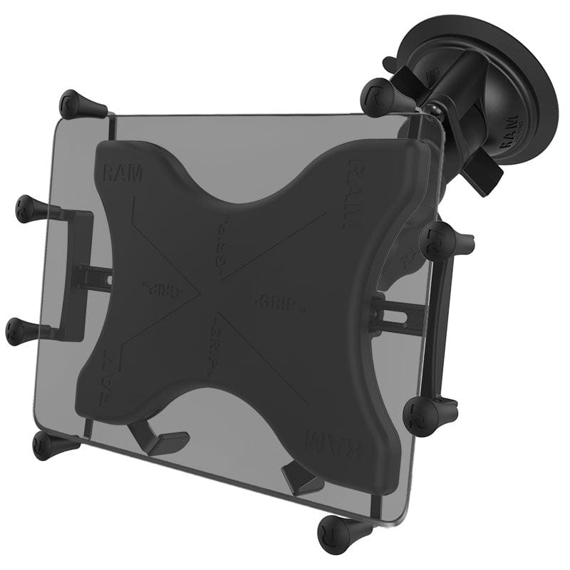RAM Mounts RAM X-GRIP LARGE TABLET MOUNT WITH RAM TWIST-LOCK SUCTION CUP BASE RAM-B-166-UN11U RAM X-GRIP LARGE TABLET MOUNT WITH RAM TWIST-LOCK SUCTION CUP BASE