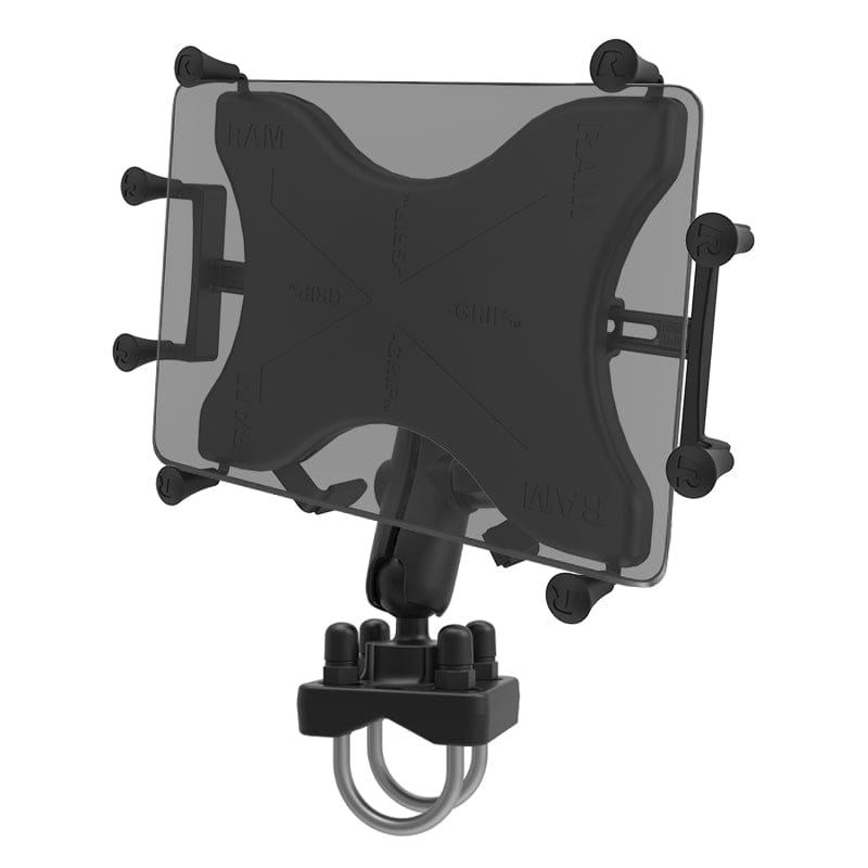 RAM Mounts RAM X-GRIP MOUNT WITH DOUBLE U-BOLT BASE FOR 9"-10" TABLETS RAM-HOL-UN9-235U RAM X-GRIP MOUNT WITH DOUBLE U-BOLT BASE FOR 9"-10" TABLETS