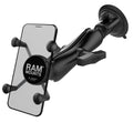 RAM Mounts RAM X-GRIP PHONE MOUNT WITH RAM TWIST-LOCK SUCTION CUP RAM-166-UN7U RAM X-GRIP PHONE MOUNT WITH RAM TWIST-LOCK SUCTION CUP