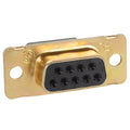 TE Connectivity Aviation Connectors 205203 Series 9-Position Female D-SUB Connector 205203-8 205203 Series 9-Position Female D-SUB Connector