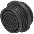 TE Connectivity Aviation Connectors CIRCULAR CONNECTOR/37 position, female, shell size 23, free hanging mount, UL 94 V-0 flammability rating, threaded, stra 206306-2 CIRCULAR CONNECTOR/37 position, female, shell size 23, free hanging mount, UL 94 V-0 flammability rating, threaded, stra