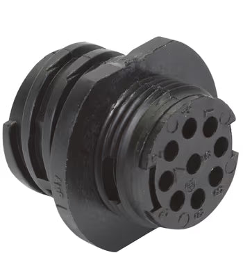 TE Connectivity Aviation Connectors CIRCULAR CONNECTOR/9 position, male, shell size 11, free hanging mount, UL 94 V-0 flammability rating, thermoplastic mat 2064862 CIRCULAR CONNECTOR/9 position, male, shell size 11, free hanging mount, UL 94 V-0 flammability rating, thermoplastic mat