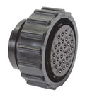 TE Connectivity Aviation Connectors CIRCULAR CONNECTOR/Standard, female, 28 position, free hanging mount, threaded, straight angle 205839-3 CIRCULAR CONNECTOR/Standard, female, 28 position, free hanging mount, threaded, straight angle