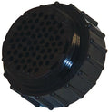 TE Connectivity Aviation Connectors CIRCULAR CONNECTOR/Standard, female, 63 position, free hanging mount, straight angle, threaded. 205842-1 CIRCULAR CONNECTOR/Standard, female, 63 position, free hanging mount, straight angle, threaded.