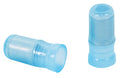 TE Connectivity Aviation Connectors END SPLICE/Female, insulated, blue, copper material, vinyl insulation. 324 series. For use with 16-14 gauge wire. 324486 END SPLICE/Female, insulated, blue, copper material, vinyl insulation. 324 series. For use with 16-14 gauge wire.