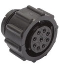 TE Connectivity Aviation Connectors Free Hanging Circular Socket Connector 206485-1 Free Hanging Circular Socket Connector
