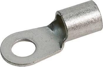 TE Connectivity Aviation Connectors RING TERMINAL/11.11 mm stud/tab size, female, not insulated, tin plating, copper material, 11.28 mm maximum bundle diame 36918 RING TERMINAL/11.11 mm stud/tab size, female, not insulated, tin plating, copper material, 11.28 mm maximum bundle diame