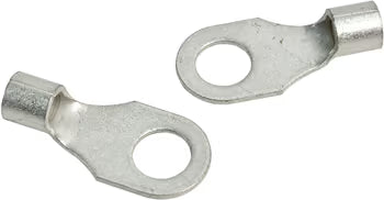 TE Connectivity Aviation Connectors RING TERMINAL/12.7 mm stud/tab size, crimp, not insulated, tin plating, copper material, 7.52 mm maximum bundle diameter 327175 RING TERMINAL/12.7 mm stud/tab size, crimp, not insulated, tin plating, copper material, 7.52 mm maximum bundle diameter