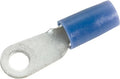 TE Connectivity Aviation Connectors RING TERMINAL/6.35 mm stud/tab size, female, insulated, blue, tin plating, copper material, nylon insulation. 324 series 324047 RING TERMINAL/6.35 mm stud/tab size, female, insulated, blue, tin plating, copper material, nylon insulation. 324 series