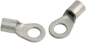 TE Connectivity Aviation Connectors RING TERMINAL/6.35 mm stud/tab size, female, not insulated, tin plating, copper material, 4.37 mm maximum bundle diamete 33461 RING TERMINAL/6.35 mm stud/tab size, female, not insulated, tin plating, copper material, 4.37 mm maximum bundle diamete