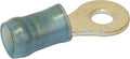 TE Connectivity Aviation Connectors RING TERMINAL/#6 stud/tab size, female, insulated, blue, tin plating, copper material, nylon insulation, 21.82 mm in len 36158 RING TERMINAL/#6 stud/tab size, female, insulated, blue, tin plating, copper material, nylon insulation, 21.82 mm in len