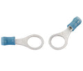 TE Connectivity Aviation Connectors RING TERMINAL/7.94 mm stud/tab size, female, insulated, blue, tin plating, copper material, nylon insulation, 300 VAC. F 328998 RING TERMINAL/7.94 mm stud/tab size, female, insulated, blue, tin plating, copper material, nylon insulation, 300 VAC. F