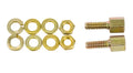 TE Connectivity Aviation Connectors SCREW LOCK KIT/Female, steel material, zinc plating, 4-40 UNC thread size. ROHS compliant. 52058171 SCREW LOCK KIT/Female, steel material, zinc plating, 4-40 UNC thread size. ROHS compliant.