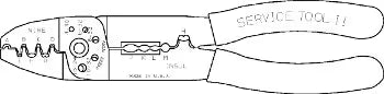 TE Connectivity Aviation Connectors SUPER CHAMP HAND TOOL 696202-1 SUPER CHAMP HAND TOOL