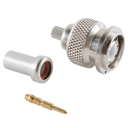 TE Connectivity Aviation Connectors TNC Dual Crimp Straight Connector 225555-6 TNC Dual Crimp Straight Connector