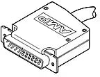 TE Connectivity Aviation Connectors Unshielded Polypropylene Cable Clamp 52057321 Unshielded Polypropylene Cable Clamp